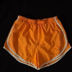 Nike Women's Bright Orange Athletic Shorts